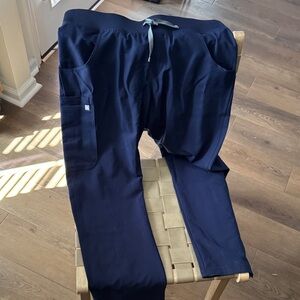 Figs Navy Blue Kade Pants
